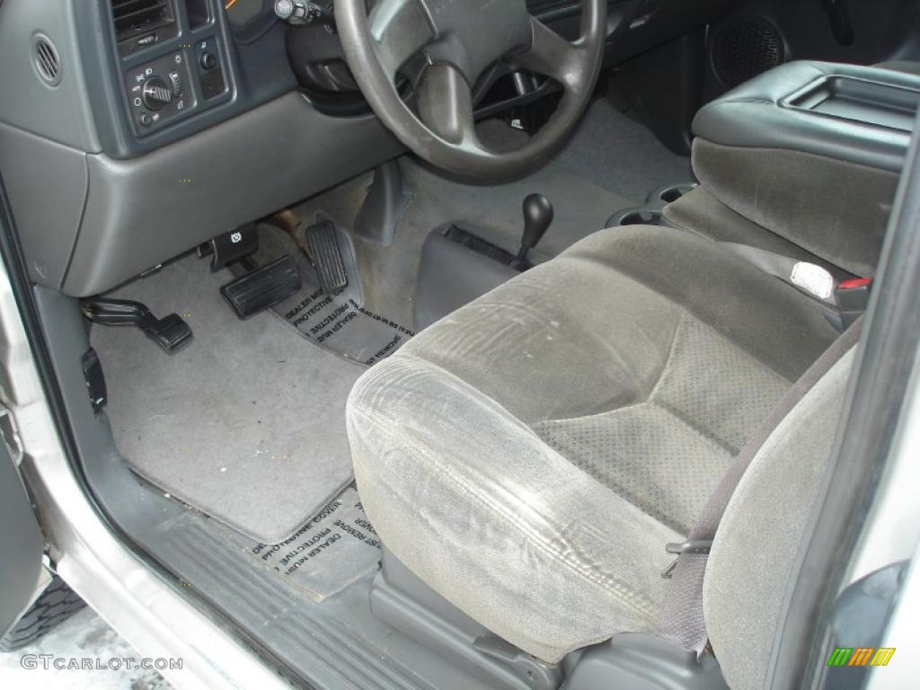 2004 Silverado 1500 LS Extended Cab 4x4 - Sandstone Metallic / Dark Charcoal photo #6