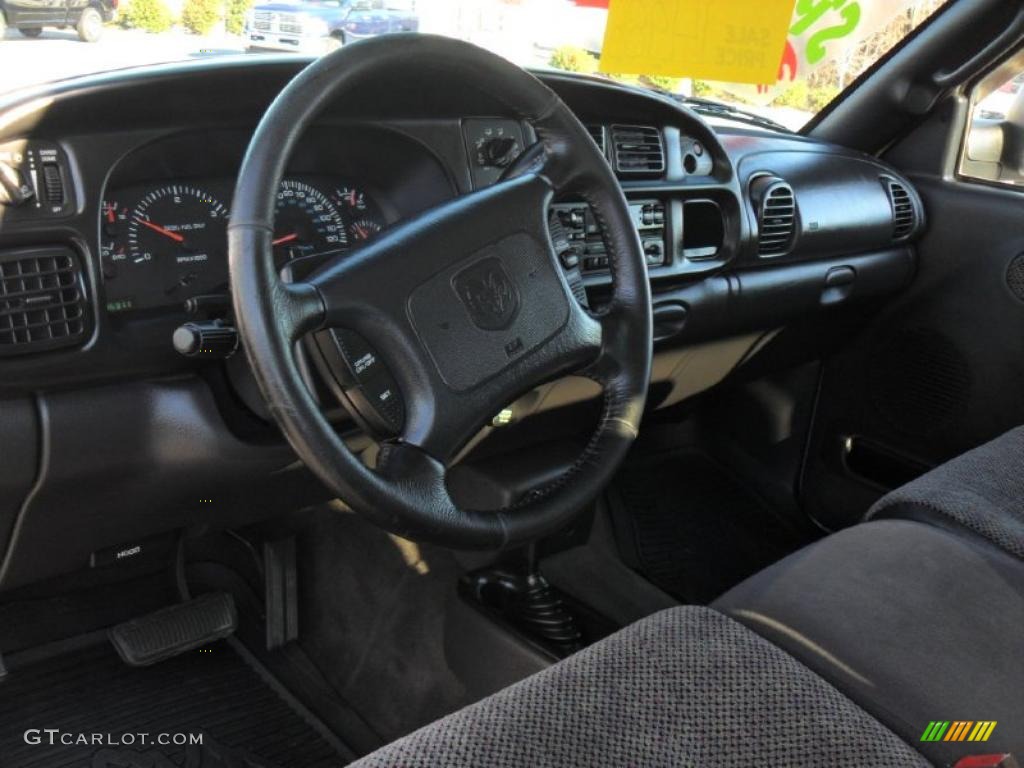 Agate Interior 2001 Dodge Ram 2500 SLT Quad Cab 4x4 Photo #41335719