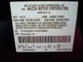 37B: Kona Blue Mica 2010 Mazda MAZDA6 i Sport Sedan Color Code