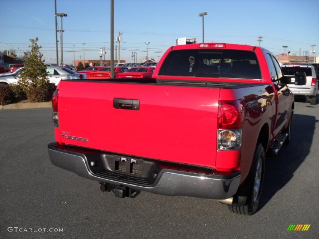 2007 Tundra SR5 TRD Double Cab - Radiant Red / Black photo #3