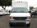 2004 Oxford White Ford E Series Cutaway E350 Commercial Moving Truck  photo #5