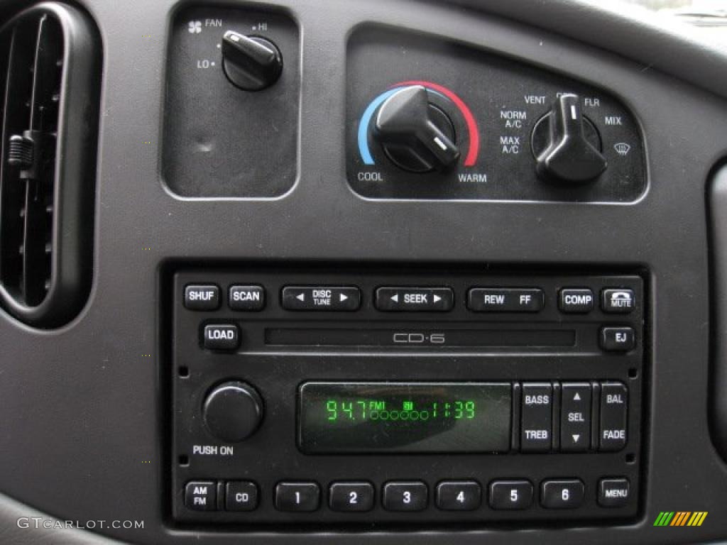 2004 Ford E Series Cutaway E350 Commercial Moving Truck Controls Photos