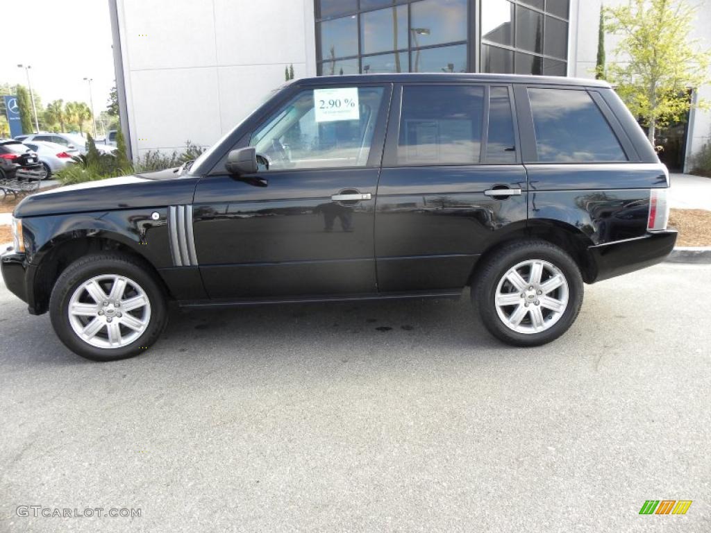 2006 Range Rover HSE - Java Black Pearl / Sand/Jet photo #3