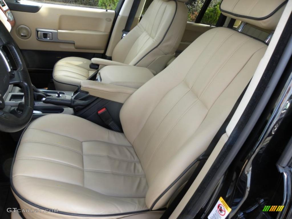 Sand/Jet Interior 2006 Land Rover Range Rover HSE Photo #41337099