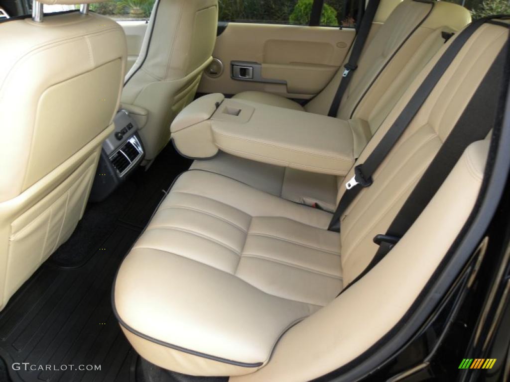 Sand/Jet Interior 2006 Land Rover Range Rover HSE Photo #41337135