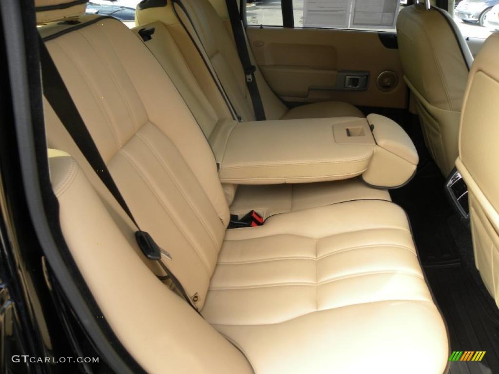 2006 Range Rover HSE - Java Black Pearl / Sand/Jet photo #12
