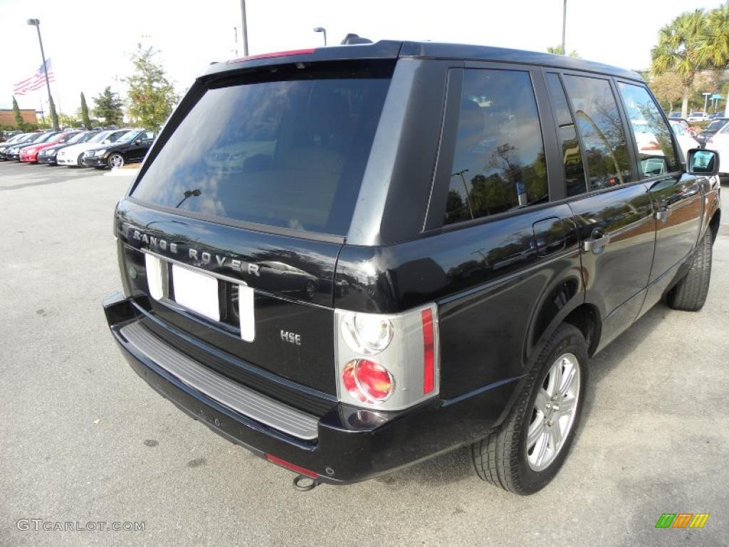 2006 Range Rover HSE - Java Black Pearl / Sand/Jet photo #15