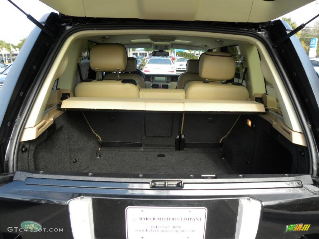 2006 Range Rover HSE - Java Black Pearl / Sand/Jet photo #16