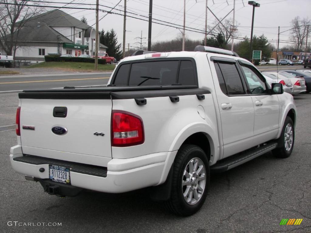 White Suede 2008 Ford Explorer Sport Trac Limited 4x4 Exterior Photo #41337291