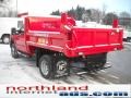 2011 Vermillion Red Ford F350 Super Duty XL Regular Cab 4x4 Chassis Dump Truck  photo #4