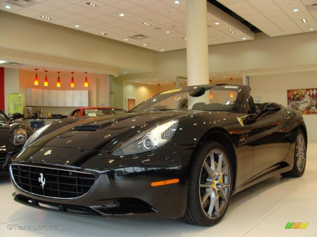 Nero (Black) 2010 Ferrari California Standard California Model Exterior Photo #41338683