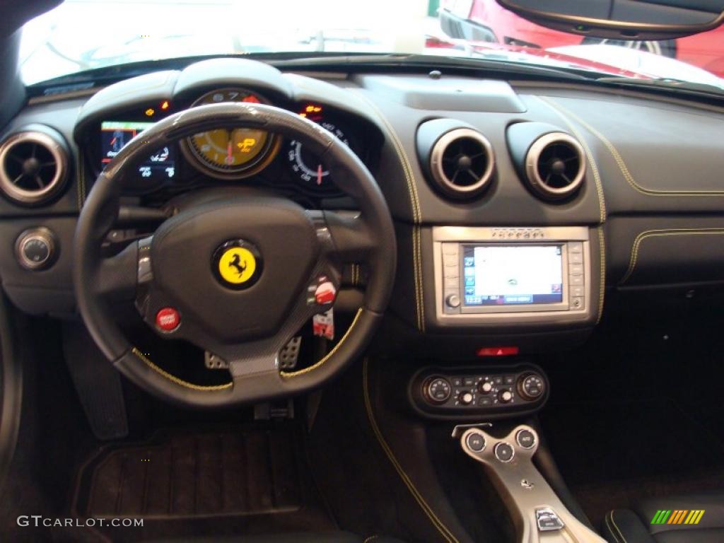 2010 Ferrari California Standard California Model Nero Dashboard Photo #41338907