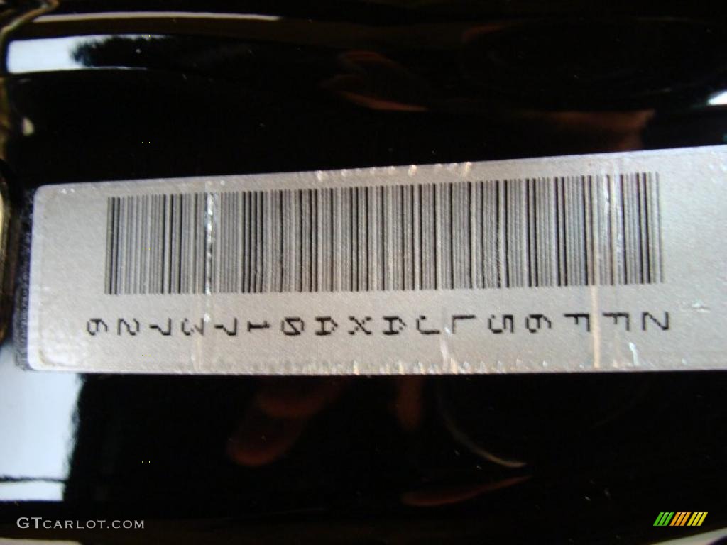 2010 Ferrari California Standard California Model Info Tag Photo #41338987