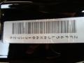 2010 Ferrari California Standard California Model Info Tag