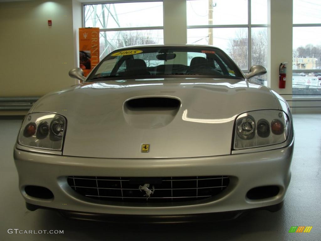 Silver Metallic 2005 Ferrari 575M Maranello F1 Exterior Photo #41339019