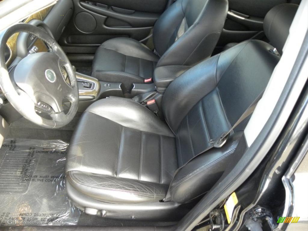 Charcoal Interior 2002 Jaguar X-Type 3.0 Photo #41339031