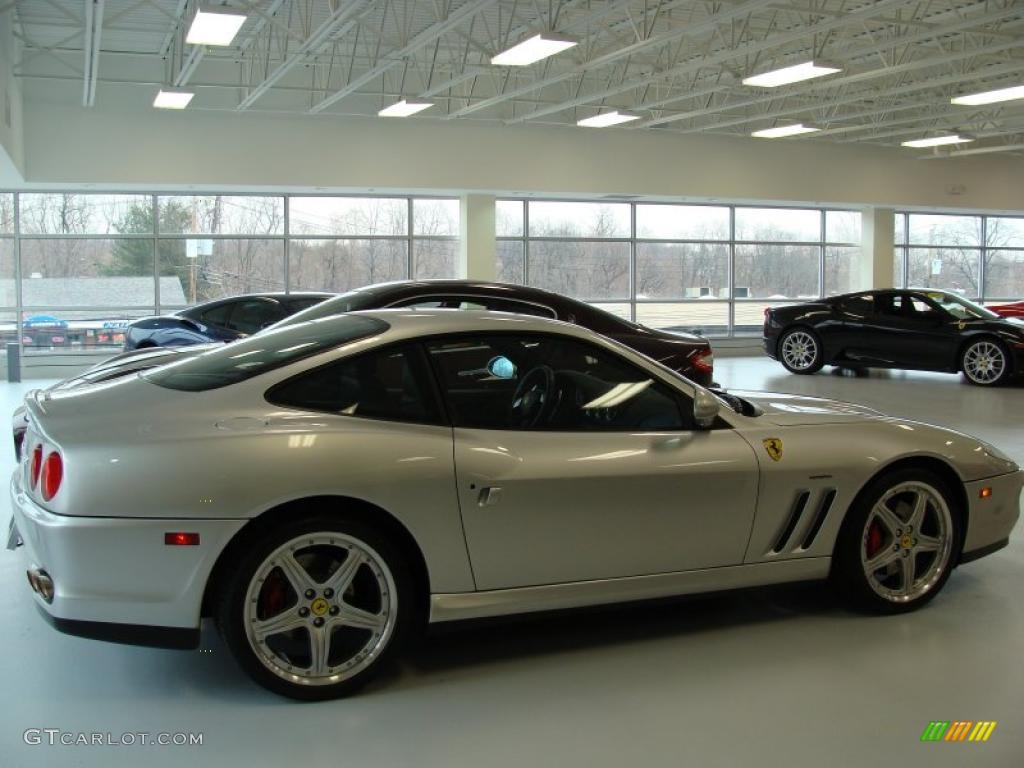 Silver Metallic 2005 Ferrari 575M Maranello F1 Exterior Photo #41339043