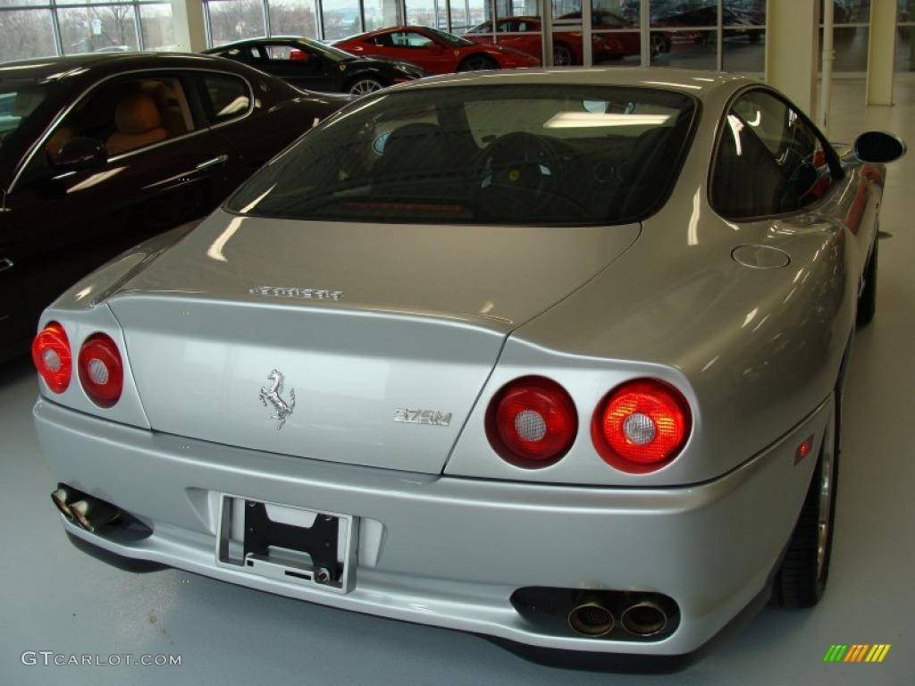 Silver Metallic 2005 Ferrari 575M Maranello F1 Exterior Photo #41339075