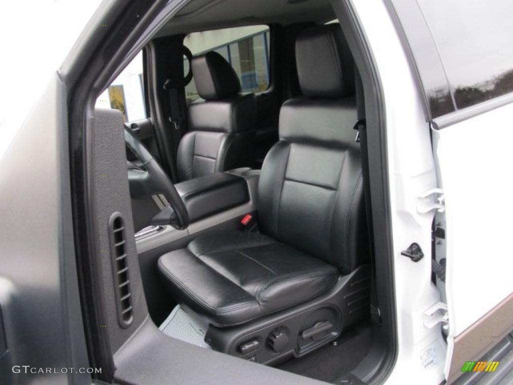 2004 F150 FX4 SuperCrew 4x4 - Oxford White / Black photo #8