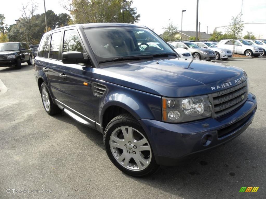 2006 Range Rover Sport HSE - Cairns Blue Metallic / Alpaca Beige photo #1