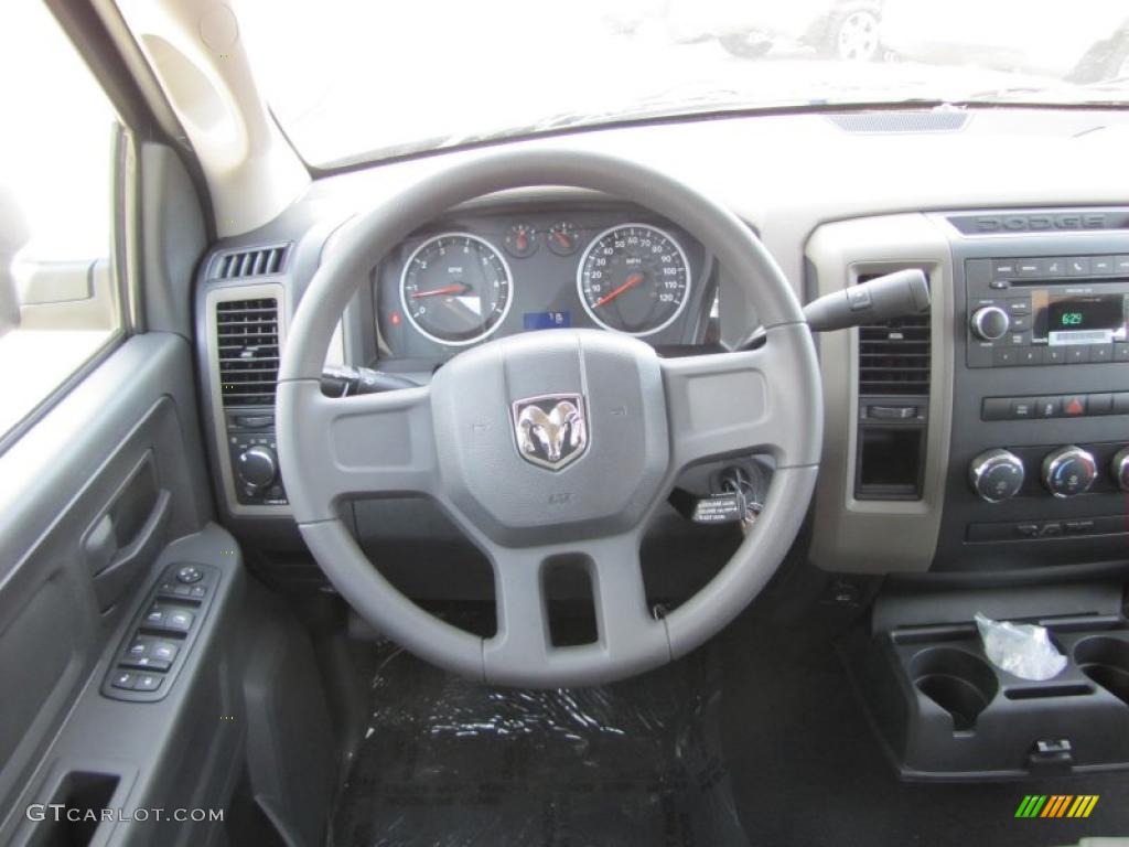 2011 Ram 1500 ST Quad Cab - Deep Water Blue Pearl / Dark Slate Gray/Medium Graystone photo #16