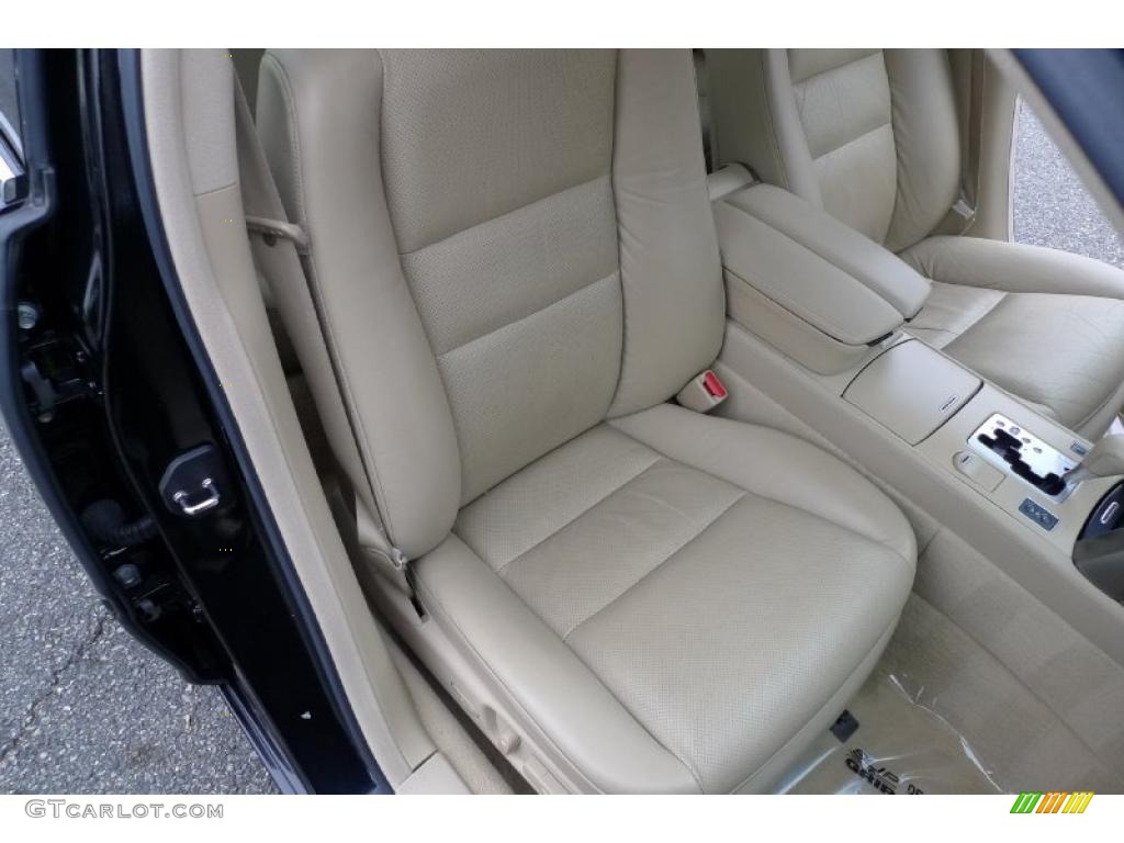2005 RL 3.5 AWD Sedan - Nighthawk Black Pearl / Parchment photo #36