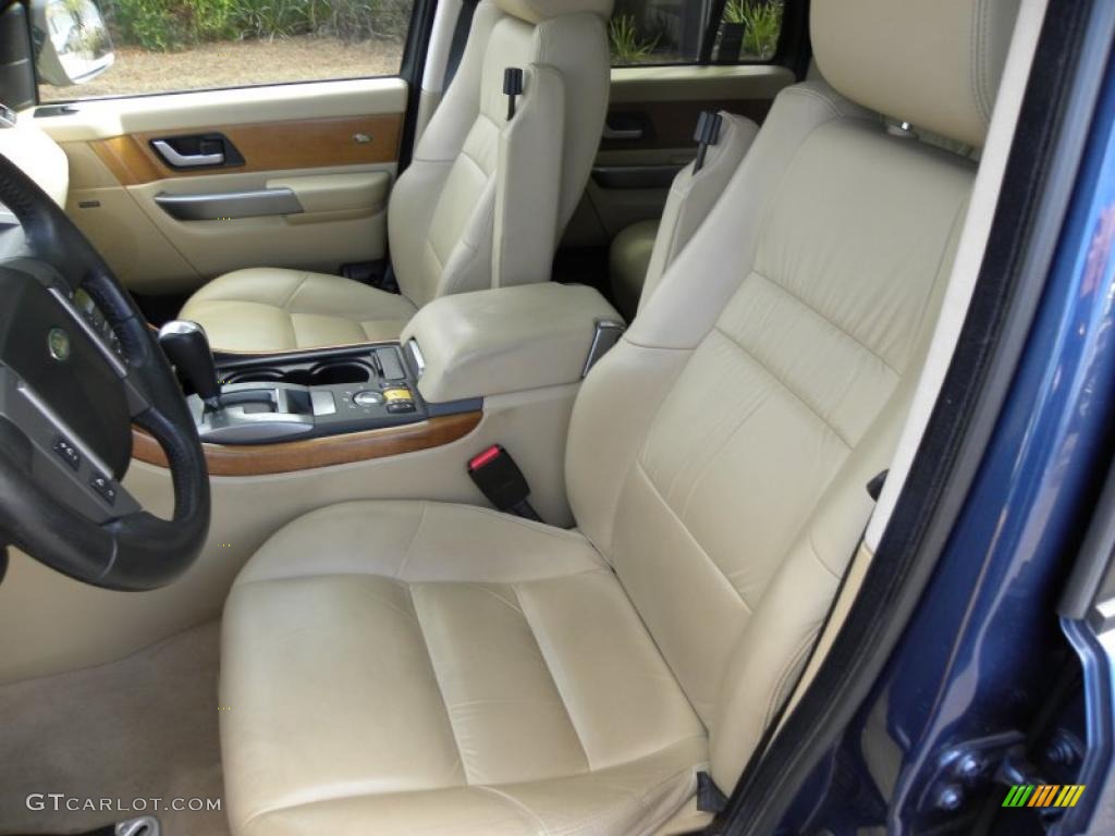 2006 Range Rover Sport HSE - Cairns Blue Metallic / Alpaca Beige photo #6