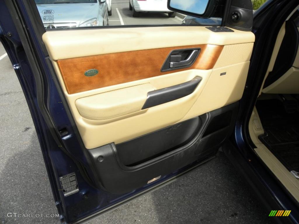 2006 Range Rover Sport HSE - Cairns Blue Metallic / Alpaca Beige photo #7