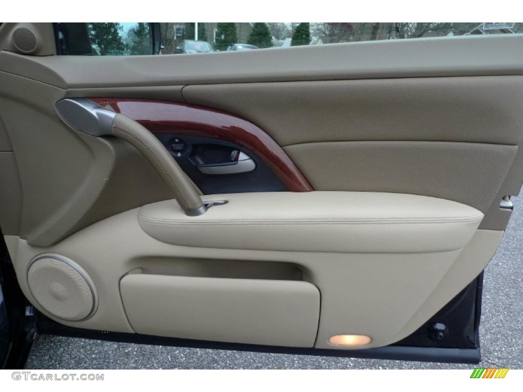 2005 RL 3.5 AWD Sedan - Nighthawk Black Pearl / Parchment photo #38