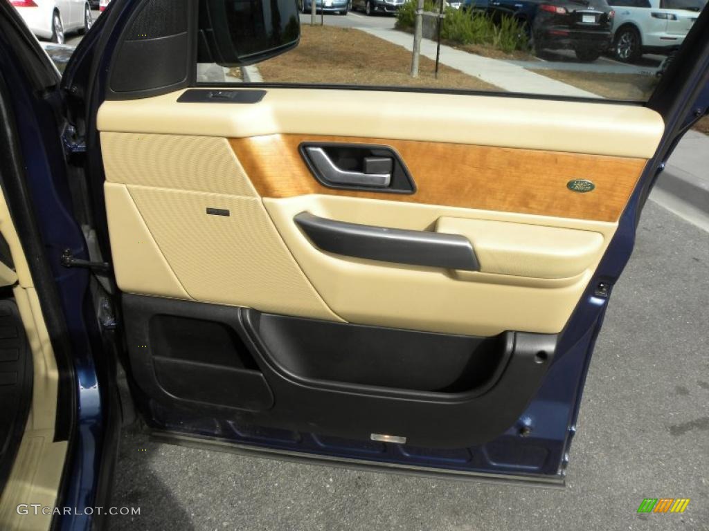 2006 Range Rover Sport HSE - Cairns Blue Metallic / Alpaca Beige photo #11