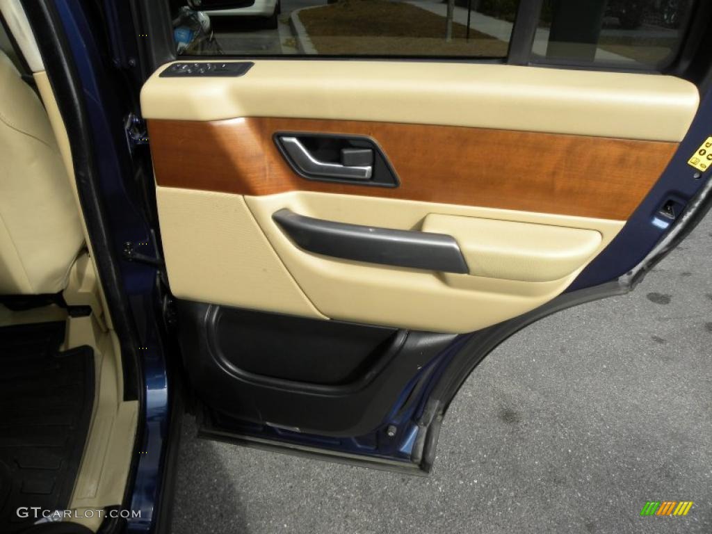 2006 Range Rover Sport HSE - Cairns Blue Metallic / Alpaca Beige photo #13