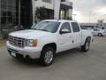 2011 Summit White GMC Sierra 1500 SLT Crew Cab 4x4  photo #1