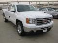 2011 Summit White GMC Sierra 1500 SLT Crew Cab 4x4  photo #7