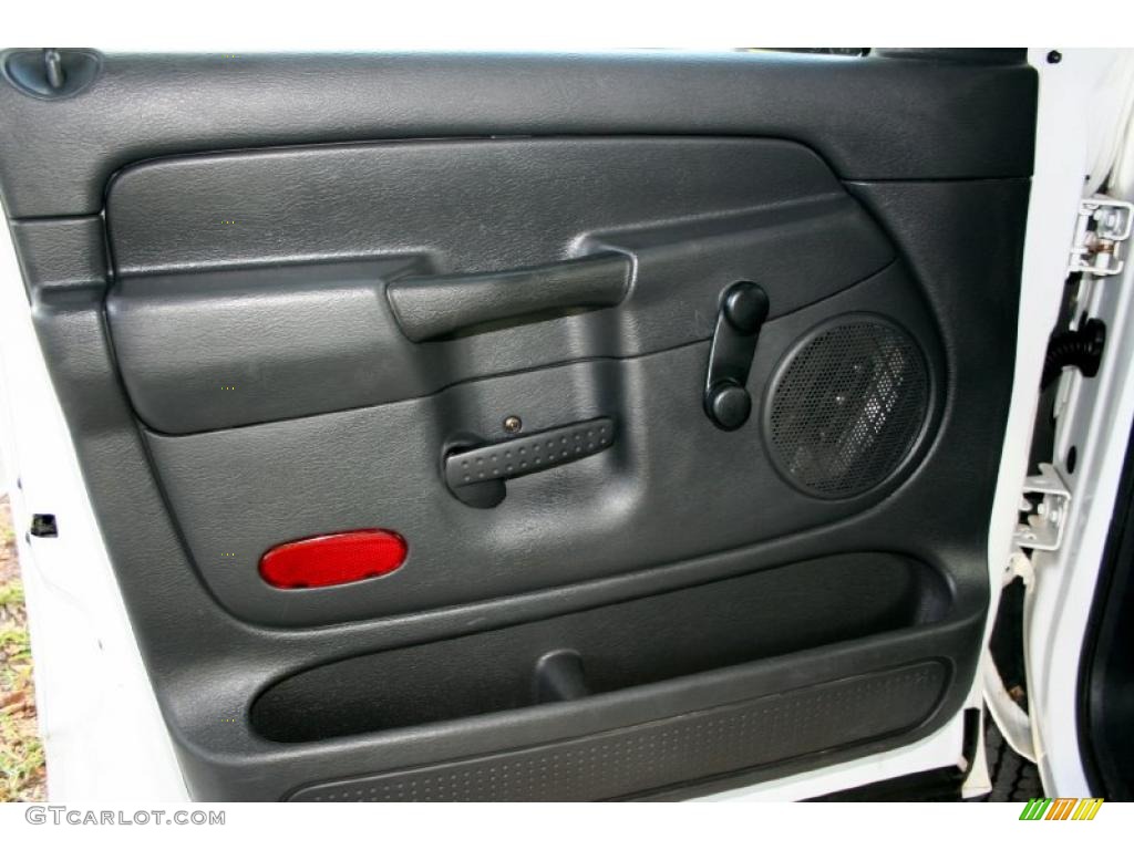 2005 Dodge Ram 3500 ST Quad Cab 4x4 Dually Dark Slate Gray Door Panel Photo #41343223