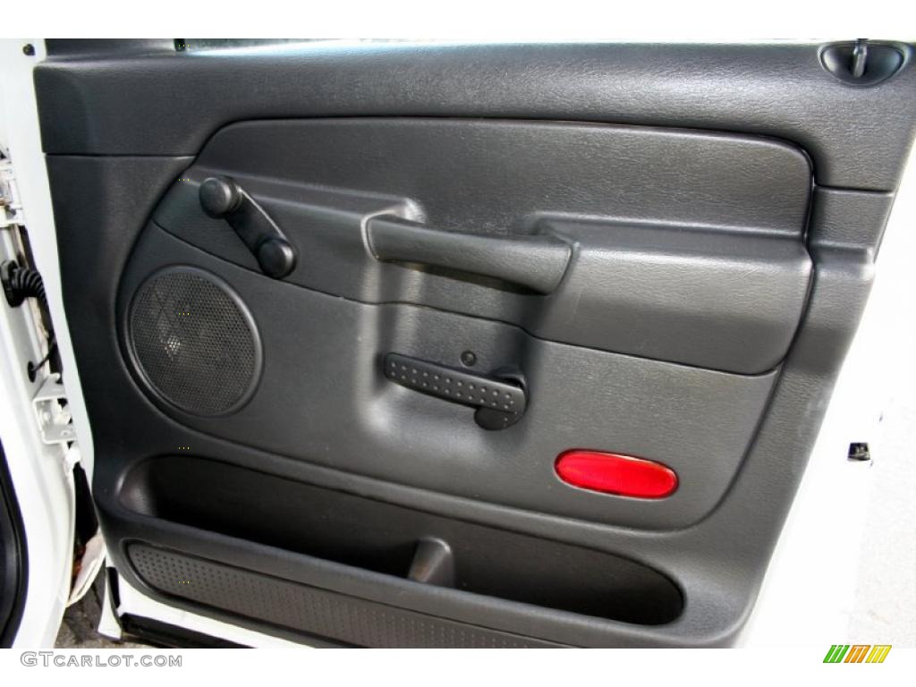 2005 Dodge Ram 3500 ST Quad Cab 4x4 Dually Dark Slate Gray Door Panel Photo #41343239