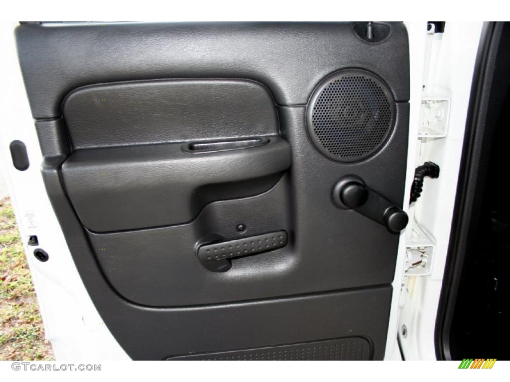 2005 Dodge Ram 3500 ST Quad Cab 4x4 Dually Dark Slate Gray Door Panel Photo #41343247