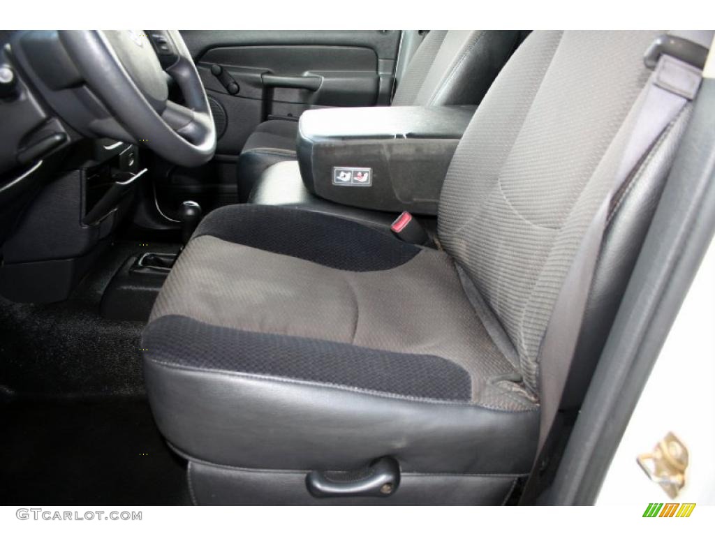 Dark Slate Gray Interior 2005 Dodge Ram 3500 ST Quad Cab 4x4 Dually Photo #41343403