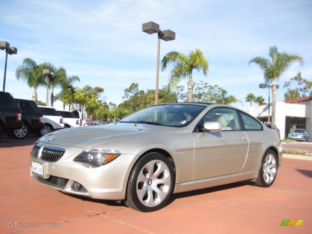 Mineral Silver Metallic 2005 BMW 6 Series 645i Coupe Exterior Photo #41343967