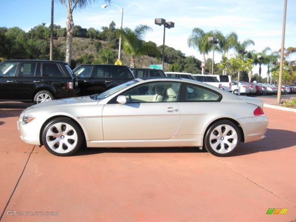 Mineral Silver Metallic 2005 BMW 6 Series 645i Coupe Exterior Photo #41343999