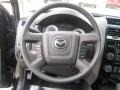 2011 Mazda Tribute Charcoal Interior Steering Wheel Photo