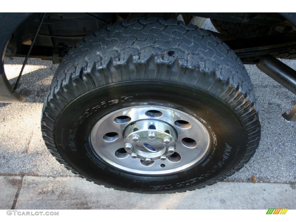 2005 Ford F250 Super Duty XLT SuperCab 4x4 Wheel Photo #41344747