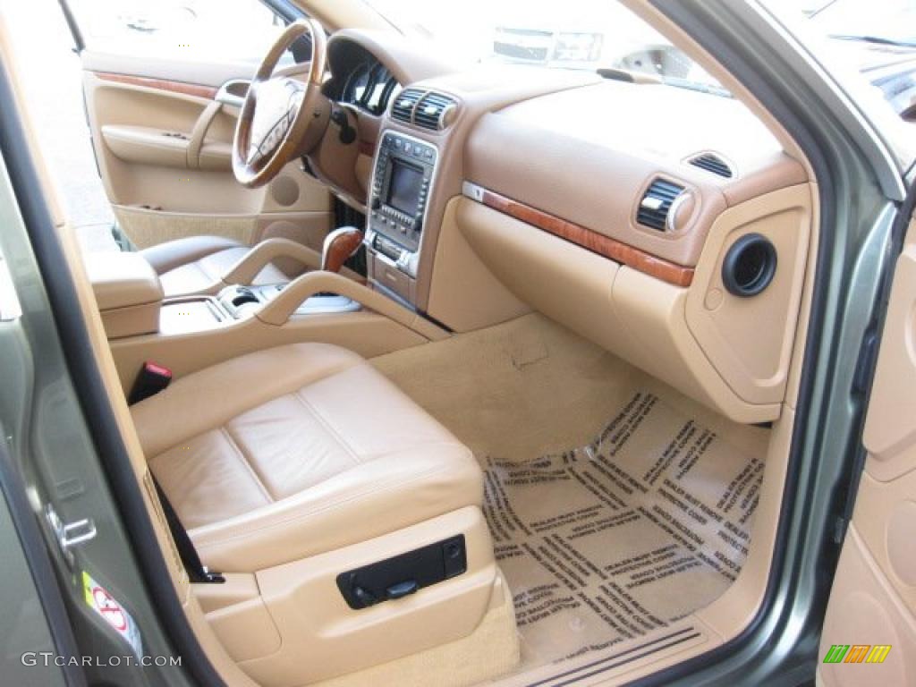 Havanna/Sand Beige Interior 2008 Porsche Cayenne Tiptronic Photo #41344959