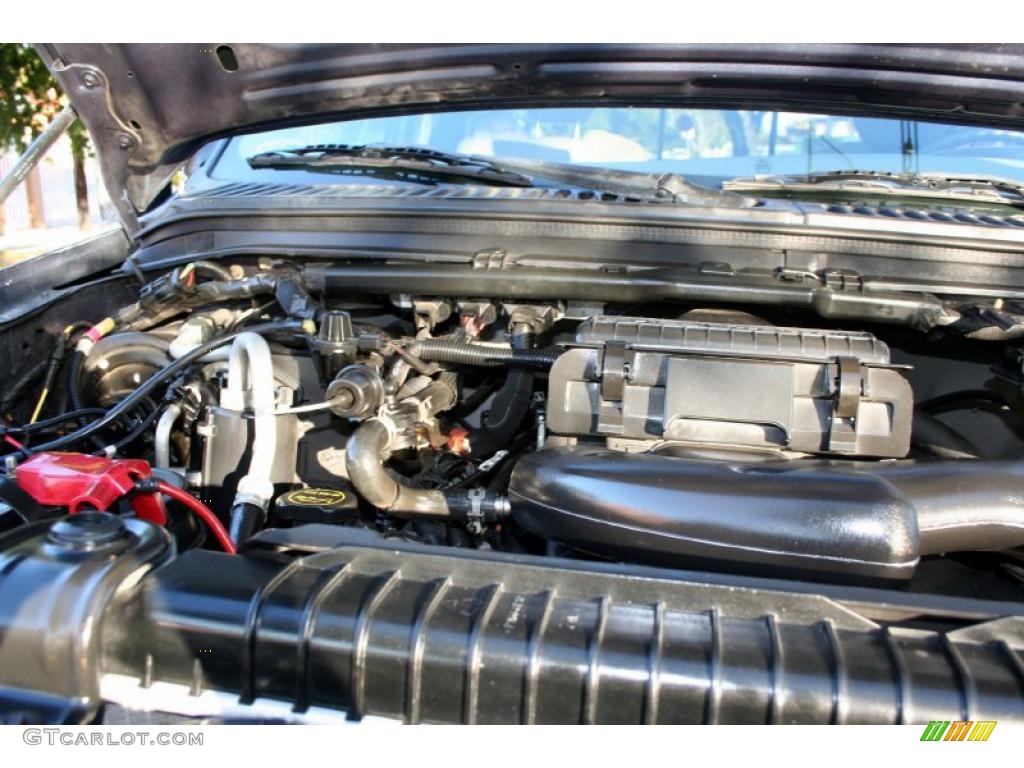 2005 Ford F250 Super Duty XLT SuperCab 4x4 5.4 Liter SOHC 24 Valve Triton V8 Engine Photo #41345599