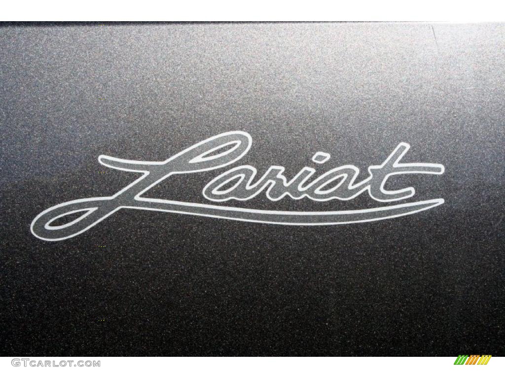 2003 F150 Lariat SuperCrew 4x4 - Dark Shadow Grey Metallic / Medium Graphite Grey photo #52