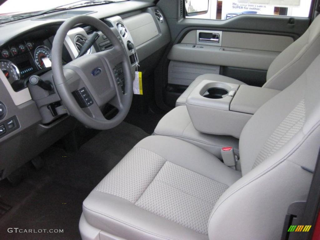 2010 F150 XLT SuperCab 4x4 - Red Candy Metallic / Medium Stone photo #13