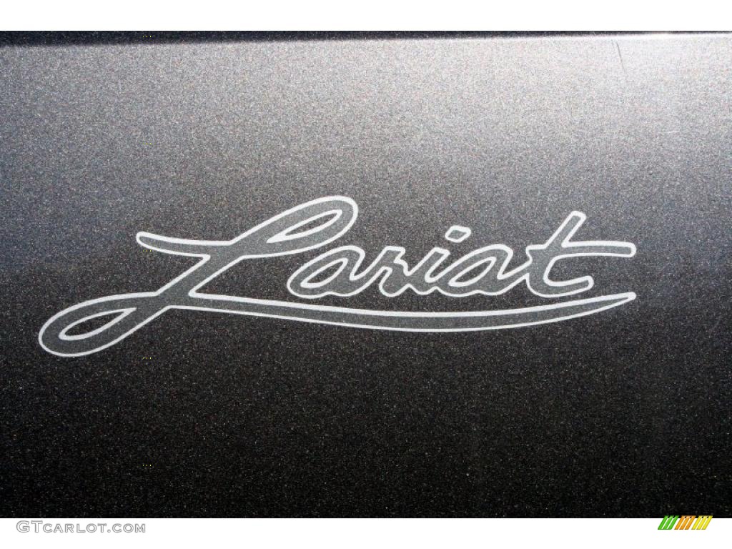 2003 F150 Lariat SuperCrew 4x4 - Dark Shadow Grey Metallic / Medium Graphite Grey photo #101