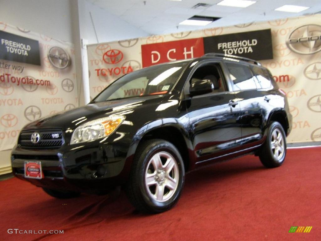 2008 RAV4 V6 4WD - Black / Ash photo #1