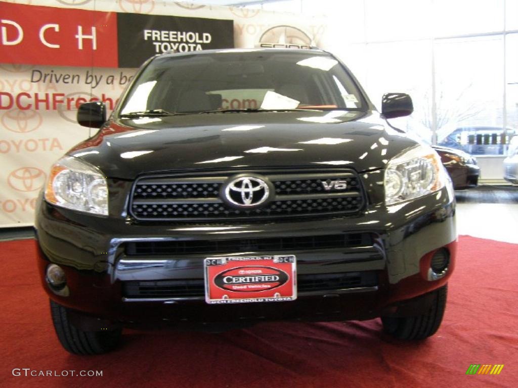 2008 RAV4 V6 4WD - Black / Ash photo #2