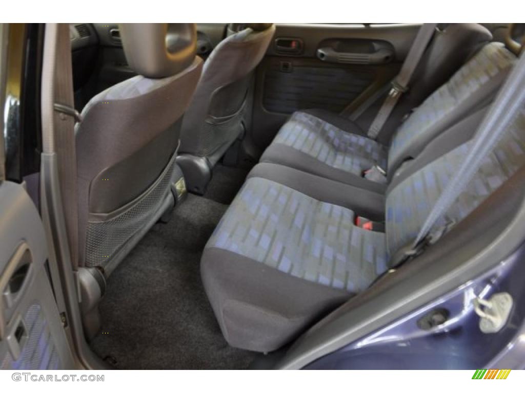 Gray/Blue Interior 1996 Toyota RAV4 4WD Photo #41348855