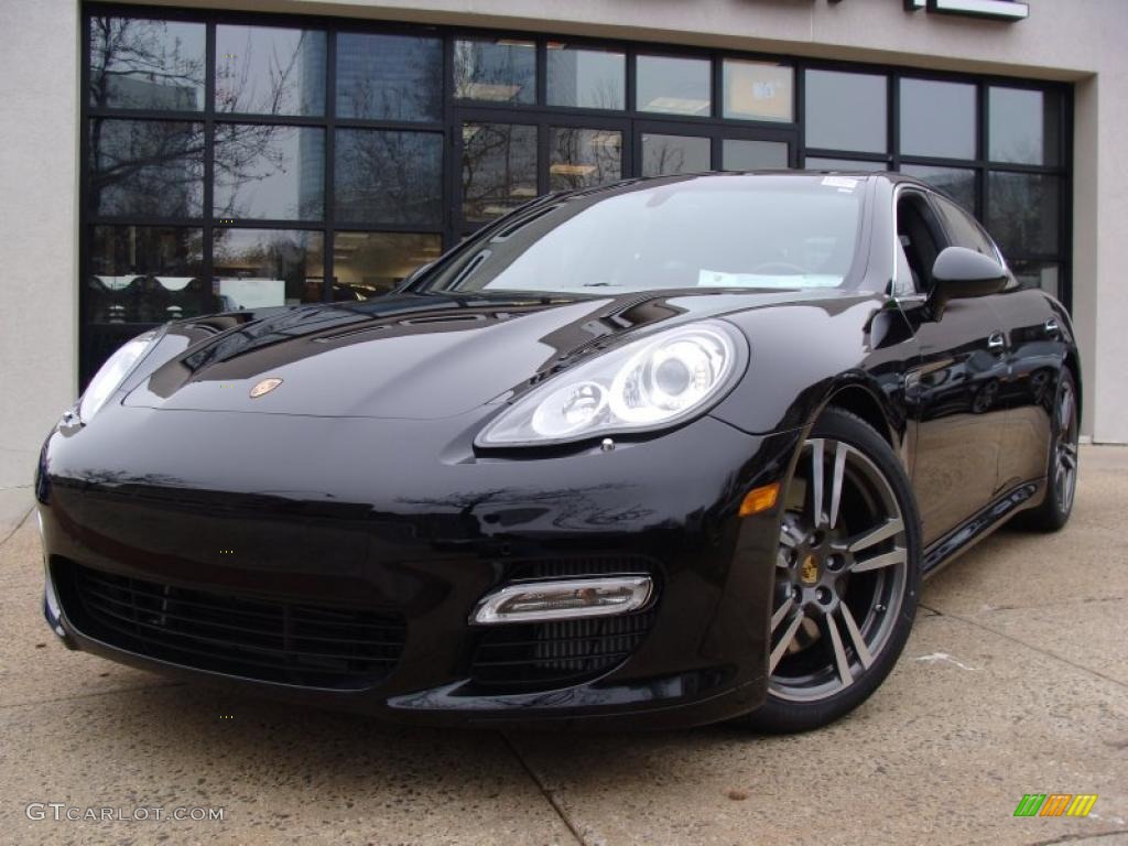 Black 2011 Porsche Panamera Turbo Exterior Photo #41349451